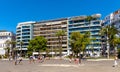 Cannes city center with Boulevard de la Croisette film festival famous boulevard in on French Riviera in France Royalty Free Stock Photo