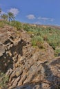 Panoramic View from on Canyon at Misfat al Abriyeen