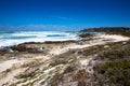 Panorama of Cape Agulhas, the southernmost point of africa