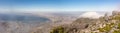 Panoramic view of Cape Town and its harbour in summer Royalty Free Stock Photo