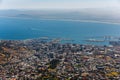 Cape Town seen from the top of the Table Mountain cable way