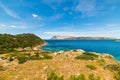 Panoramic view of Capo Coda Cavallo Royalty Free Stock Photo