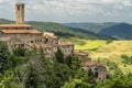 Panoramic view of Castelnuovo di Val di Cecina, Tuscany