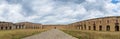 Panoramic view of Castle of Sant Ferran in Figueres