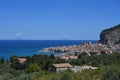 Panoramic view of Cefalu, Sicily Royalty Free Stock Photo