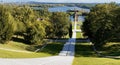 A panoramic view of Cergy Royalty Free Stock Photo