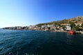 Panoramic view of Cesme. Royalty Free Stock Photo