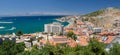 Panoramic view of Cesme, Turkey Royalty Free Stock Photo