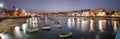 Panoramic view of charco de San GinÃÂ©s in Arrecife, Lanzarote, Canary Islands, Spain Royalty Free Stock Photo