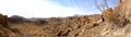 Panoramic view of the Chihuahuan Desert in Big Bend National Park, USA