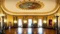 Panoramic view in the Christiansborg Palace