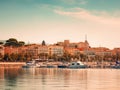 Panoramic view of the city of Cannes Royalty Free Stock Photo