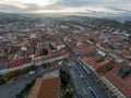 Panoramic view of the city of Cluj Napoca, Kolozsvar, Romania