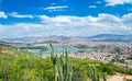 Panoramic view of the city of Cochabamba. Bolivia Royalty Free Stock Photo