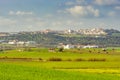 Panoramic view city of Elvas, Portugal Royalty Free Stock Photo