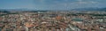 Panoramic view city of Florence Royalty Free Stock Photo