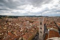 Panoramic view of city of florence -Firenze- in tuscany region, Italy by day Royalty Free Stock Photo