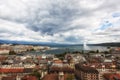 Panoramic view of city of Geneva Royalty Free Stock Photo