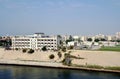 Panoramic view of the city Ismailia in Egypt - Africa.