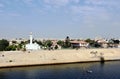 Panoramic view of the city Ismailia in Egypt - Africa.