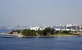 Panoramic view of the city Ismailia in Egypt - Africa.