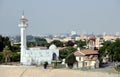 Panoramic view of the city Ismailia in Egypt - Africa.