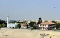 Panoramic view of the city Ismailia in Egypt - Africa.