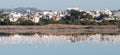 Panoramic view of the city of Larnaca, CYPRUS Royalty Free Stock Photo