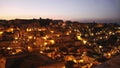 Panoramic view of the city Matera, Italy Royalty Free Stock Photo