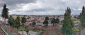 panoramic view of the city of Metepec, in the state of MÃÂ©xico, seen from the Church of Calvary