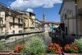 Panoramic view of the city of Omegna