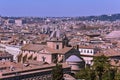 Panoramic view of City of Rome from the roof of Altar of the Fatherland, Italy