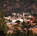 view of the city of San Martin de los Andes, in the province of NeuquÃÆ?n, Patagonia, Argentina Royalty Free Stock Photo