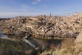 Panoramic view of the city of Toledo Spain