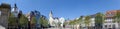 Panoramic view of the city of Jena in Thuringia Royalty Free Stock Photo