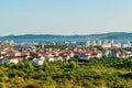 Panoramic view of the city of Zadar from nearby road