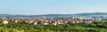 Panoramic view of the city of Zadar from nearby road