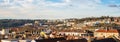 Panoramic view of Clifton and Hotwells areas of Bristol, England