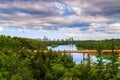 Panoramic View Of The Edmonton River Valley