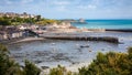 Panoramic view of the coast of Cancale