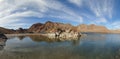 panoramic view of Colorado River Scenery in Arizona Royalty Free Stock Photo