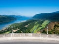 Panoramic view of Columbia River Gorge  - Oregon, USA Royalty Free Stock Photo