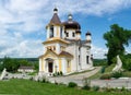 Panoramic view of Condrita Monastery in Republic of Moldova