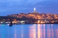 Panoramic view of Coquimbo and the Third Millennium Cross