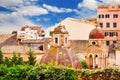 Panoramic view of Corfu Old Town Royalty Free Stock Photo