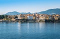 Corfu, Greece. Panoramic view of the city. Royalty Free Stock Photo