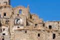 Panoramic view of Craco. Basilicata. Italy. Royalty Free Stock Photo