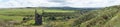 Panoramic view of Dartmoor
