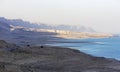 Panoramic view of the Dead Sea Royalty Free Stock Photo