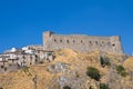 Panoramic view of Deliceto. Puglia. Italy.